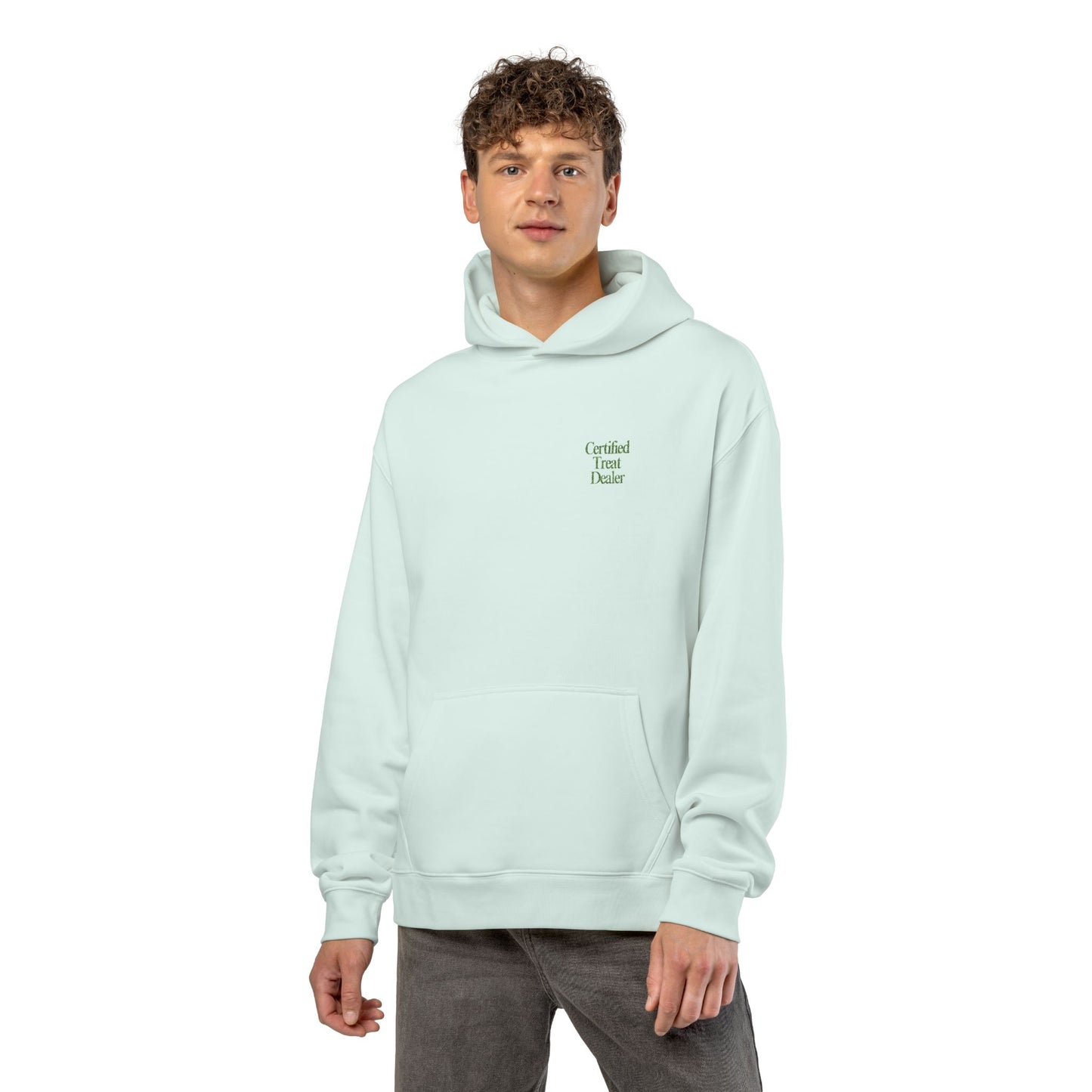 Certified Treat Dealer Relaxed Cream Hoodie