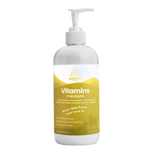 Paramount Pet Health Liquid Vitamins Skin & Coat Support Dog Supplement, 16-fl oz bottle