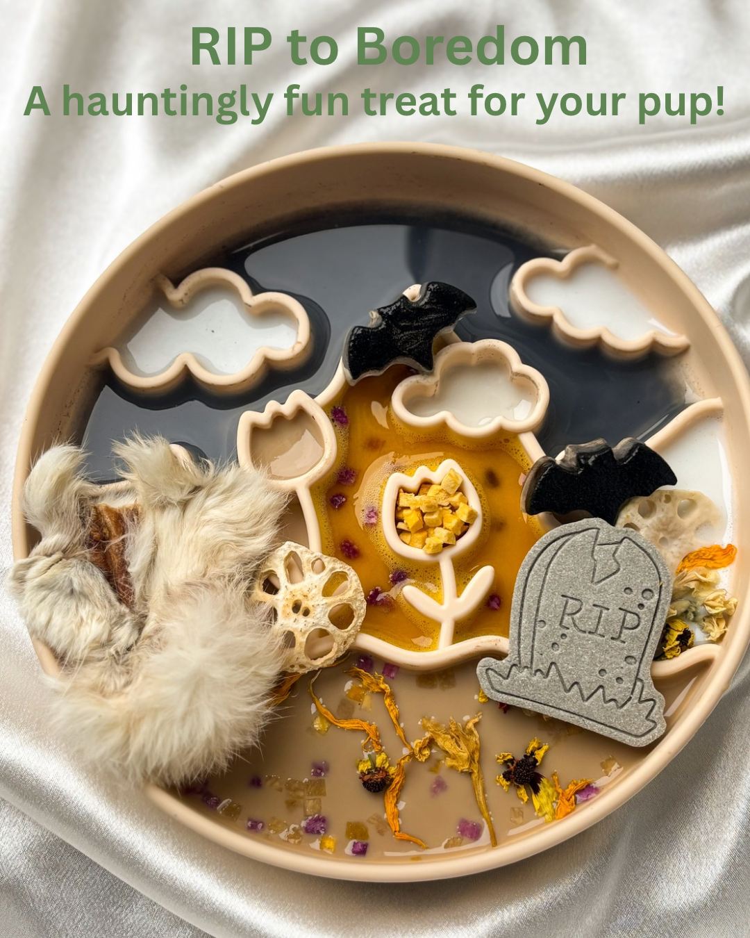 RIP to Boredom: A Hauntingly Fun Treat for Your Pup