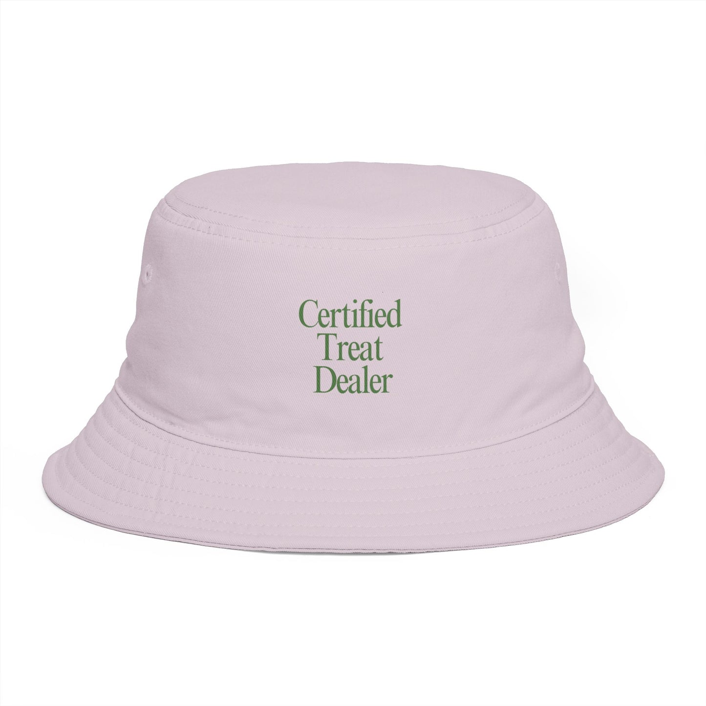 Certified Treat Dealer Bucket Hat | Embroidered Snack Lover Cap