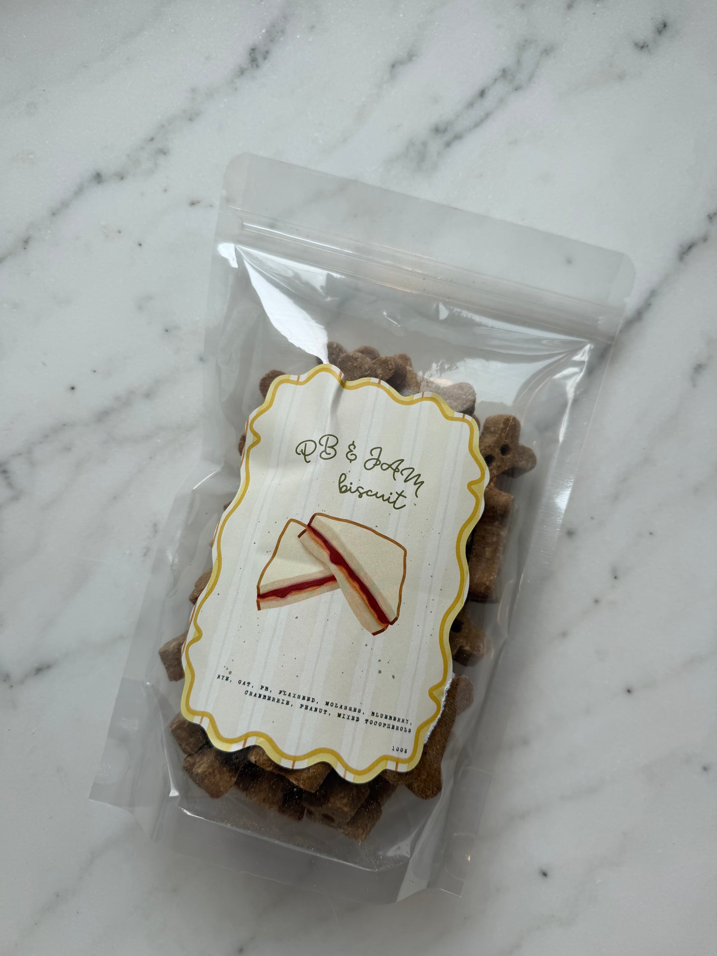 PB&Jam Biscuit
