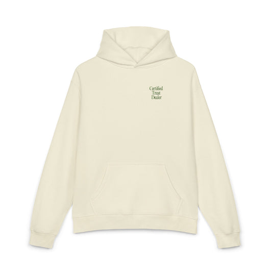 Certified Treat Dealer Relaxed Cream Hoodie