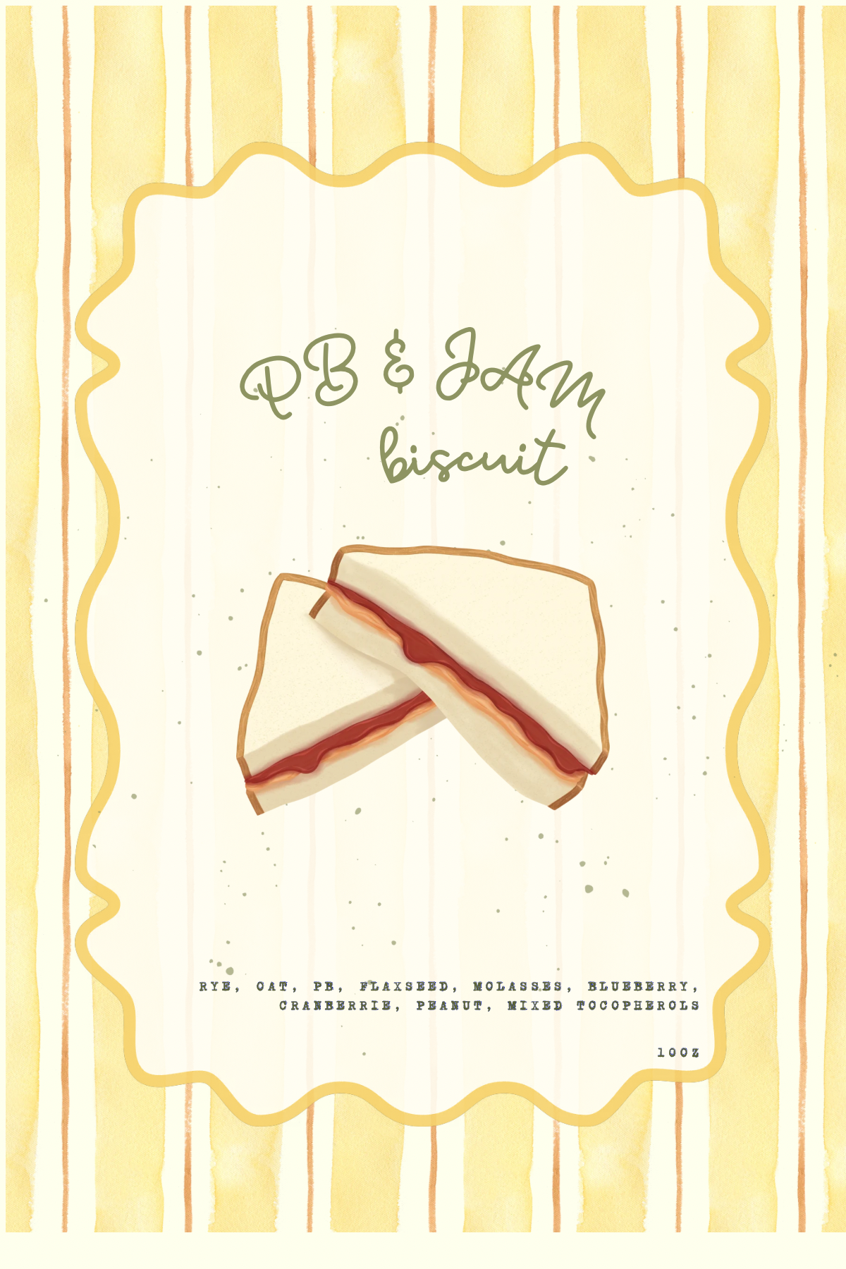 PB&Jam Biscuit