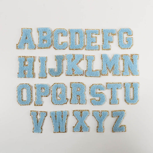 Baby Blue Letters