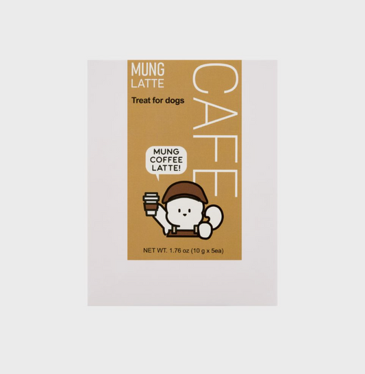 PRE-ORDER High Four Mung Coffee Latte for Dogs – Dog-Safe Coffee-Style Drink (10g x 5 Pack)