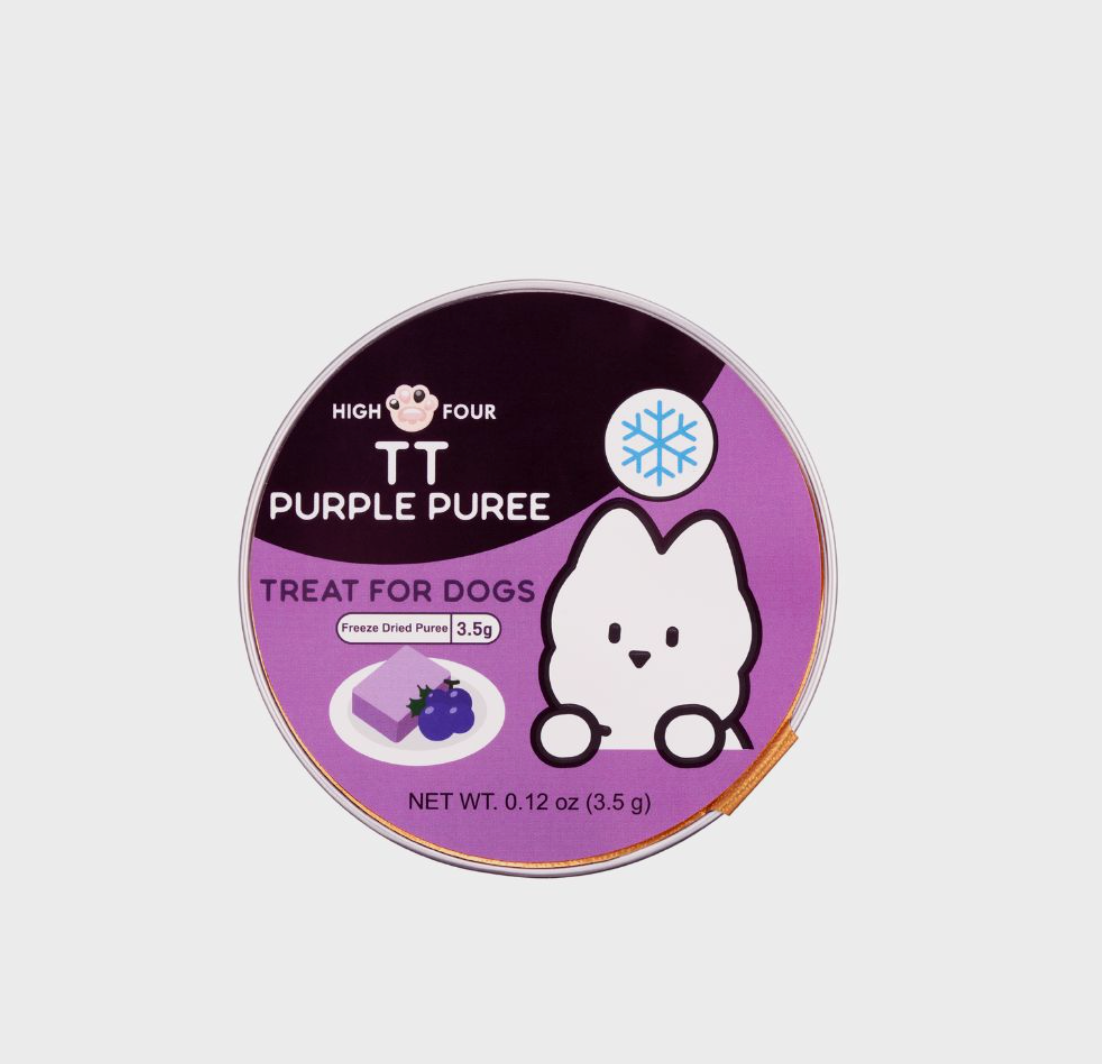 PRE-ORDER High Four TT Purple Puree for Dogs