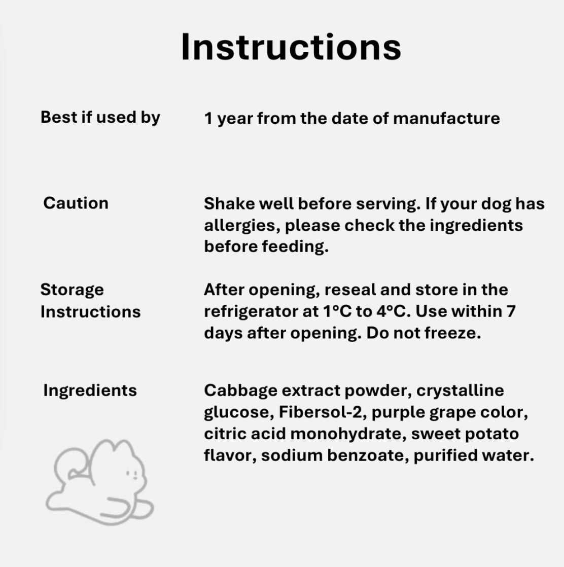 PRE-ORDER High Four Mung Wine for Dogs – Non-Alcoholic Dog Wine 340ml